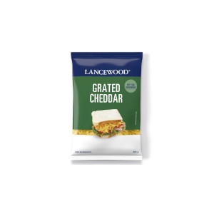 Lancewood Grated Cheddar Cheese 200g